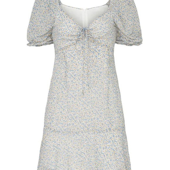 LOUNA Blue Daisy Dress - Size Extra Small - From Rent the Runway! - Picture 5 of 12